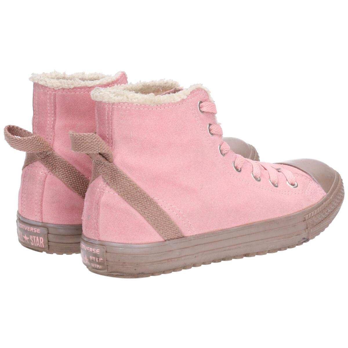 コンバース CONVERSE ALL STAR HI オールスター 内側ボア 本革レザー スエード ハイカットスニーカー US5 レディース23.0cm /saa003302 【中古】 【201108】【SS2103】