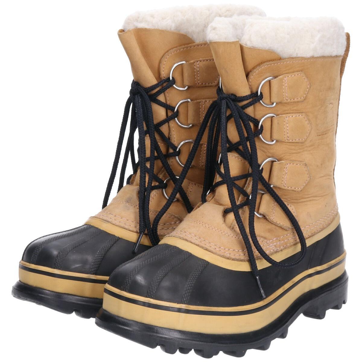 ソレル SOREL CARIBOU カリブー ウインターブーツ US6 レディース22.5cm /saa003479 【中古】 【201114】