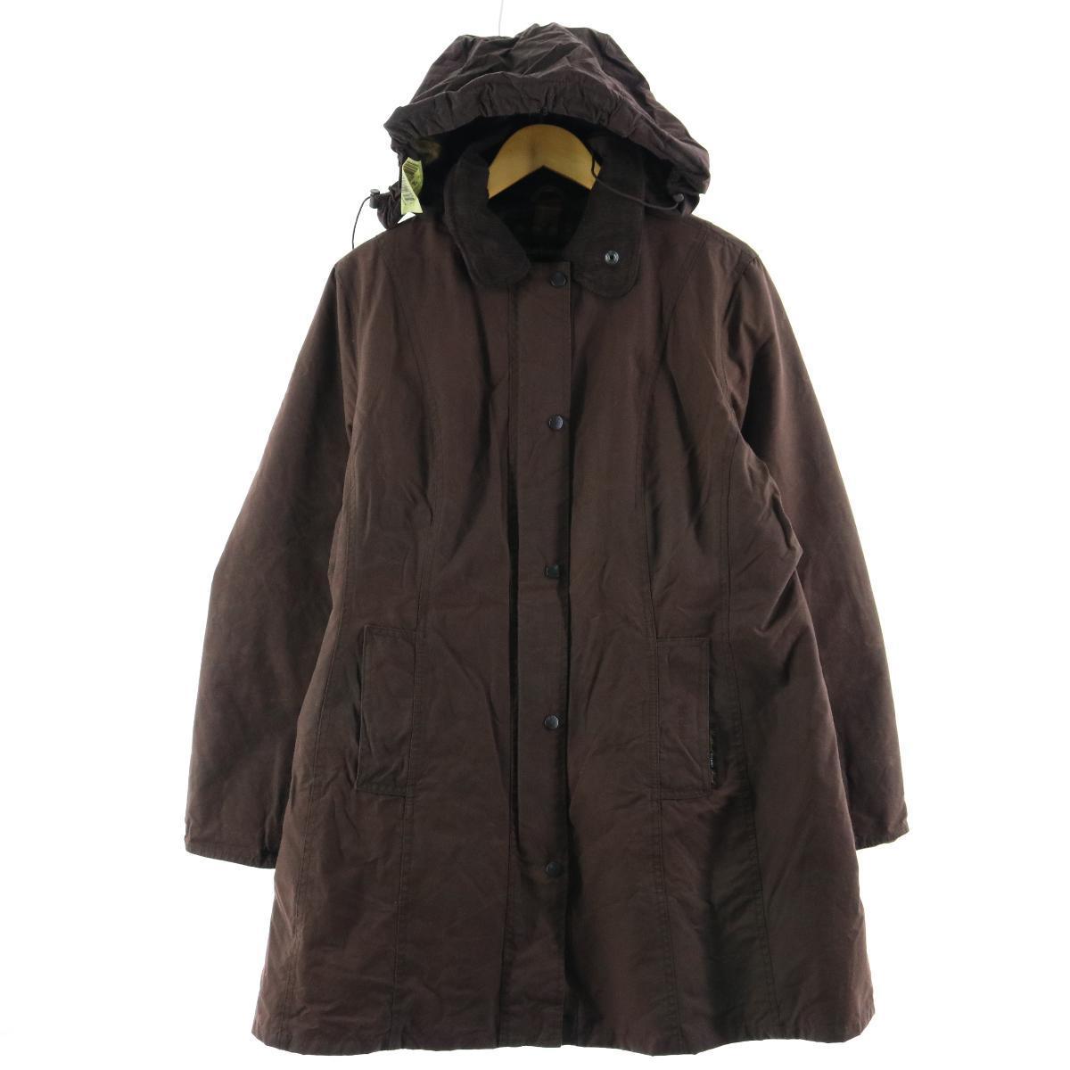 バブアー Barbour Belsay ワックスコットン オイルドコート 英国製 レディースl Eaa 1114 その他コート 古着屋jam ジャム