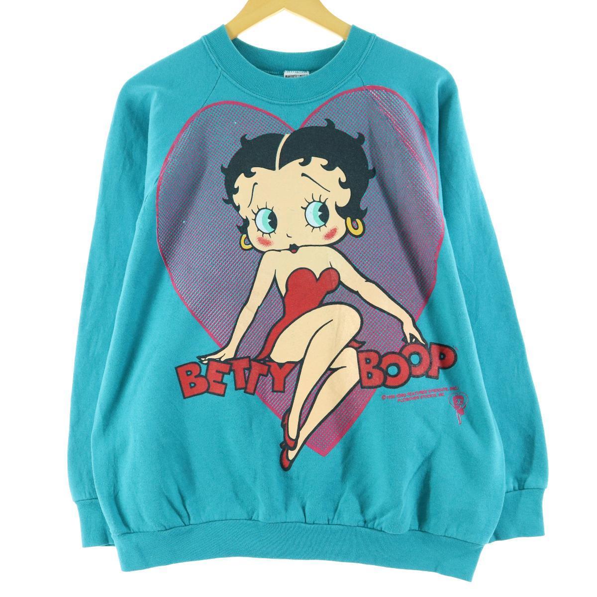 betty boop sweater red