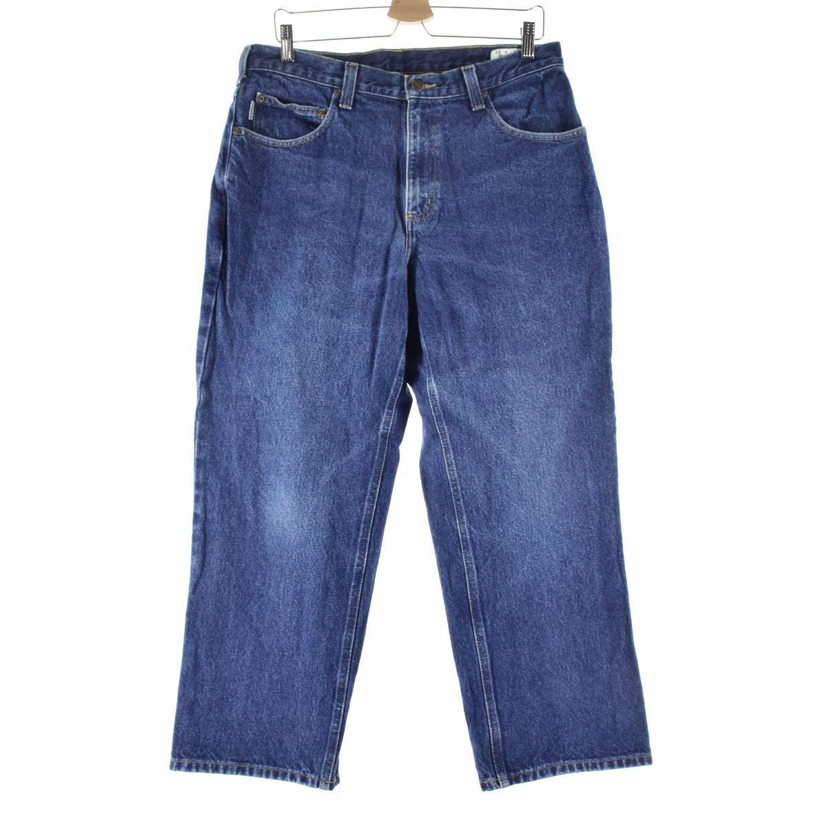 カーハート Carhartt Relaxed Fit ジーンズ ストレートデニムパンツ メンズw34 Eaa 中古 1112 Ss2103 ストレートデニムパンツ 古着屋jam ジャム