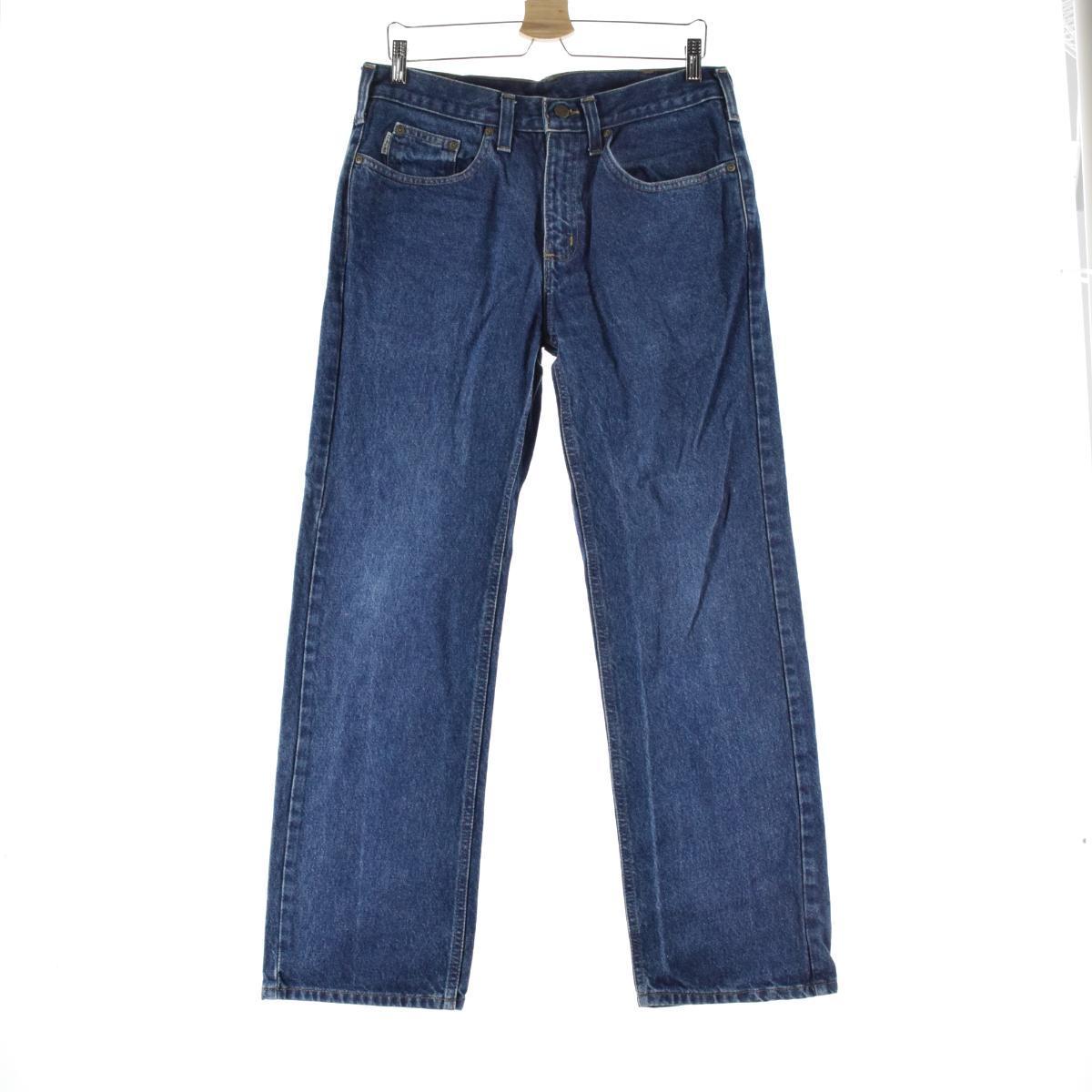 カーハート Carhartt RELAXED FIT ジーンズ ストレートデニムパンツ メンズw34 /eaa102235 【中古】 【201112】