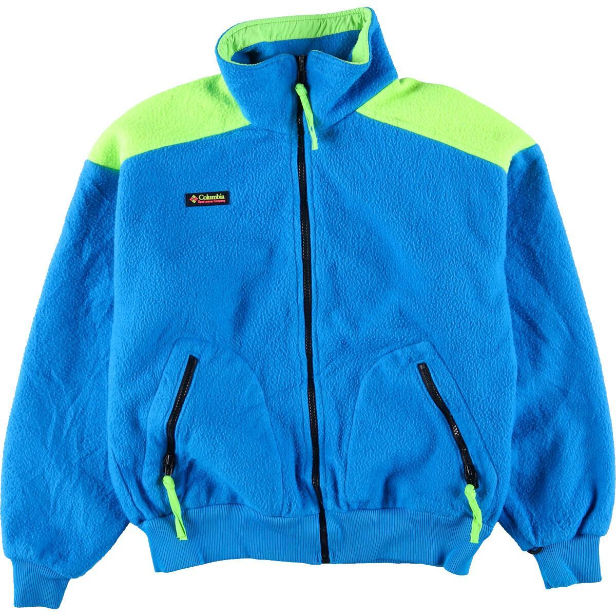 80 90年代 コロンビア Columbia フリースジャケット Usa製 レディースl ヴィンテージ Eaa1013 1114 フリースジャケット 古着屋jam ジャム