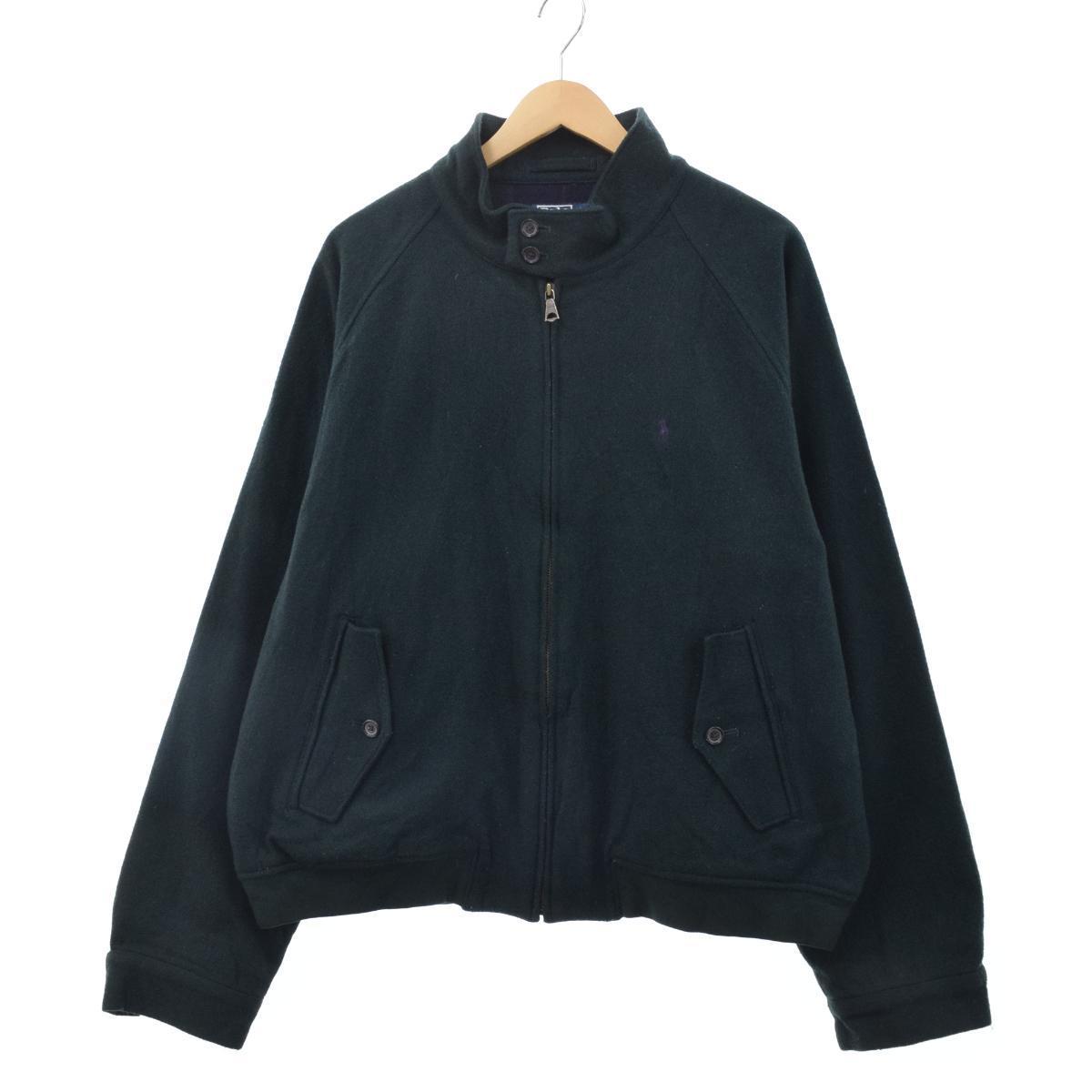 ラルフローレン Ralph Lauren POLO by Ralph Lauren ウールスポーツジャケット ハリントンジャケット メンズXL /eaa097982 【中古】 【201119】