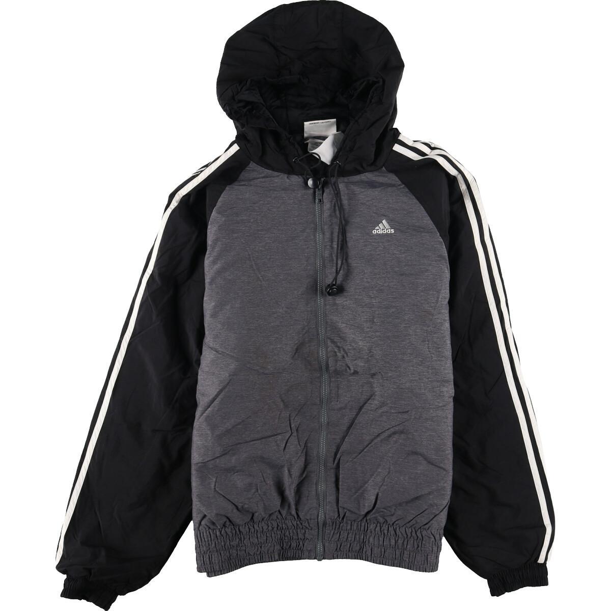 古着 アディダス Adidas フード付き 中綿ジャケット メンズl Eaa 1122 Ss2112 Hny22 Ss21 ダウン 中綿ジャケット 古着屋jam ジャム