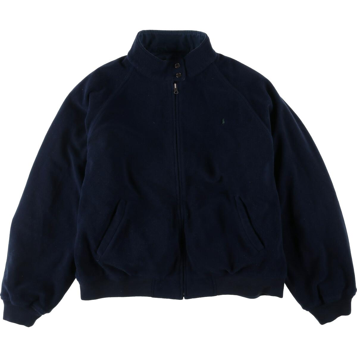ラルフローレン Ralph Lauren POLO by Ralph Lauren リバーシブル フリース×コットン スイングトップ スポーツジャケット メンズXXL /eaa103499 【中古】 【201127】【SS2103】【2b10f】
