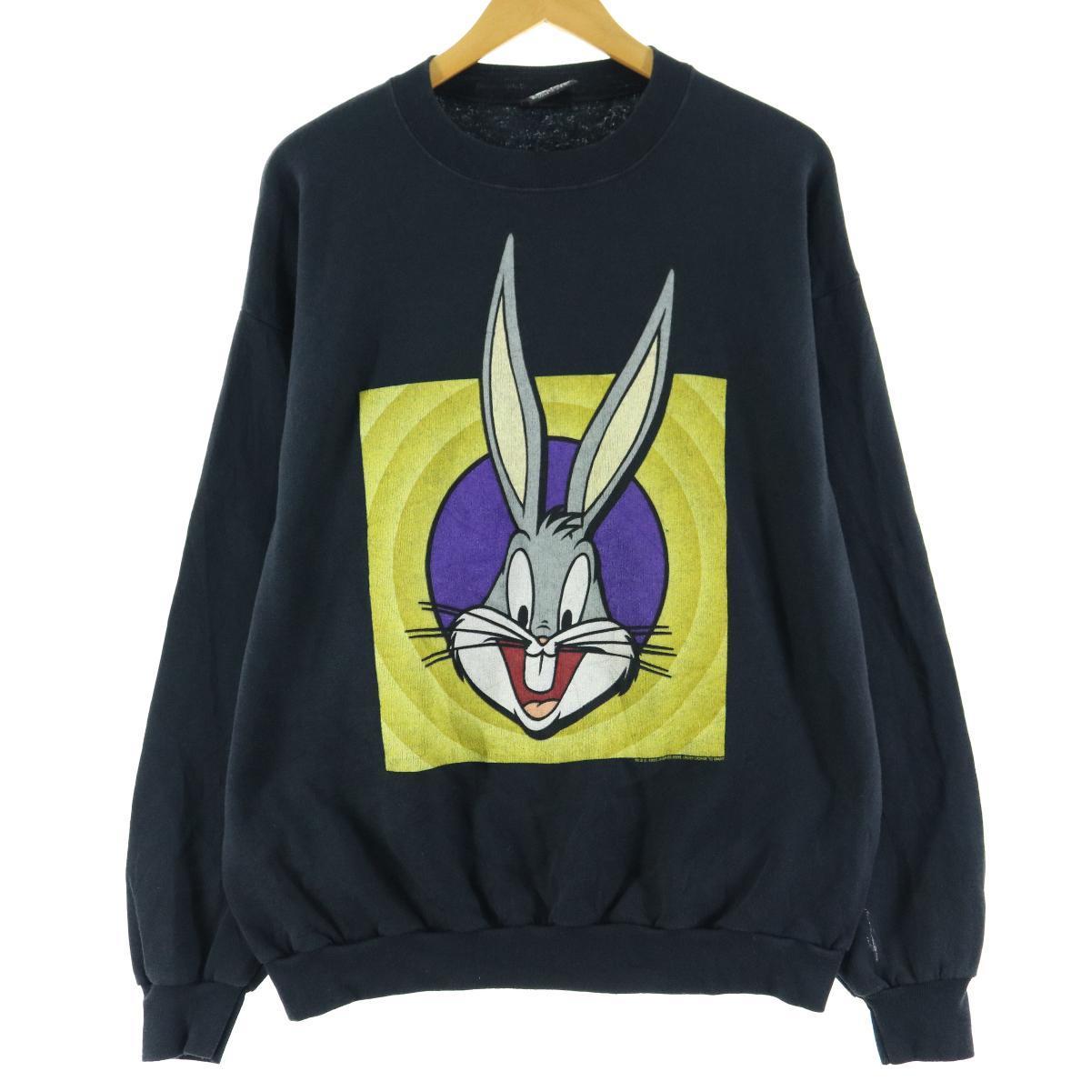 90年代 Giant Looney Tunes バッグスバニー キャラクタースウェットシャツ トレーナー Usa製 レディースxxl ヴィンテージ Eaa 1130 トレーナー 古着屋jam ジャム 90年代 Giant Looney Tunes バッグスバニー キャラクタースウェットシャツ トレーナー Usa製 レディースxxl ヴィンテージ Eaa 1130 トレーナー 古着屋jam ジャム
