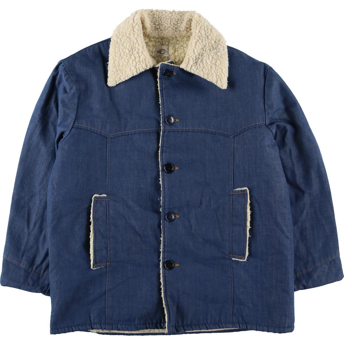 古着 70年代 BAR C RANCH COAT ランチコート デニムボアジャケット メンズL ヴィンテージ /eaa105559 【201210】【SS2112】【SS2201】【md2112】【HNY22】のサムネイル