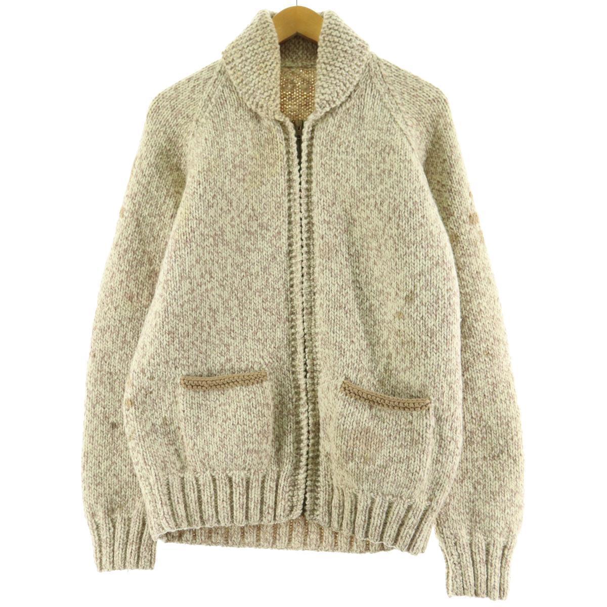 60年代 Unknown 牛柄 カウチンセーター メンズl ヴィンテージ Eaa 1210 カウチンセーター 古着屋jam ジャム