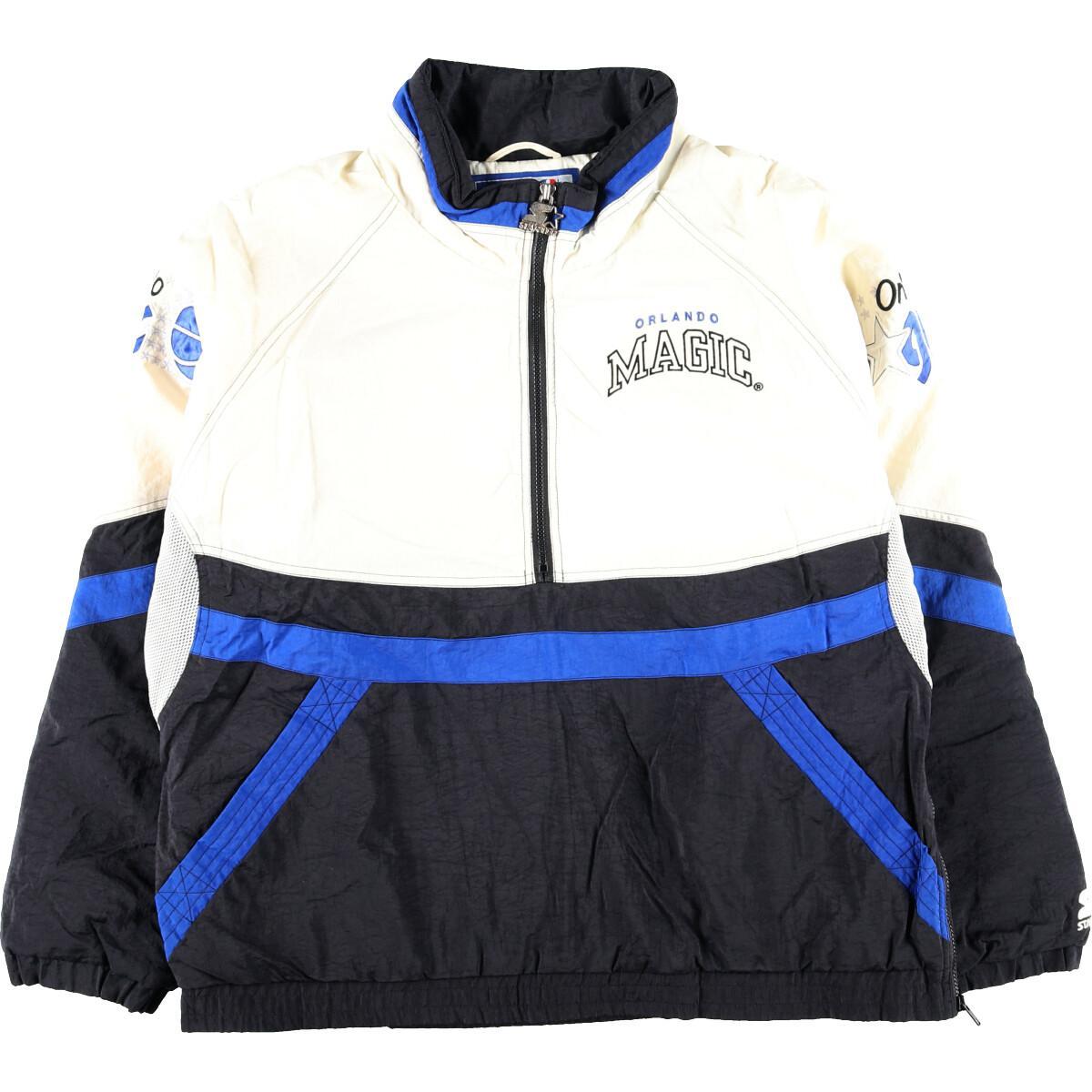 スターター Starter NBA ORLANDO MAGIC オーランドマジック ハーフジップ 中綿ジャケット メンズL /eaa110846 【中古】 【201211】