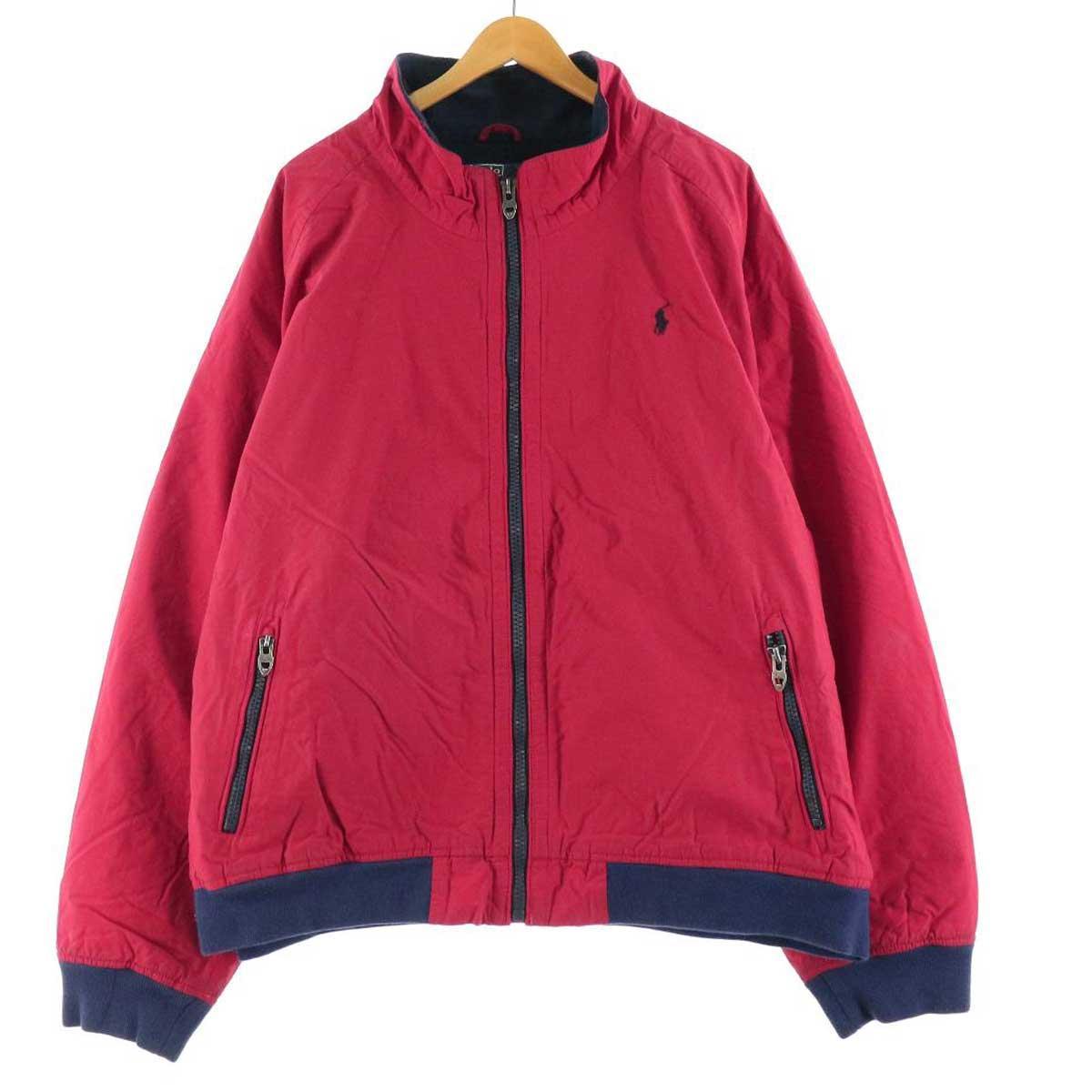 ビッグサイズ ラルフローレン Ralph Lauren POLO by Ralph Lauren フリースライナー ナイロン×コットンブルゾン メンズ5L /eaa111056 【中古】 【201212】【SS2103】【2b10f】