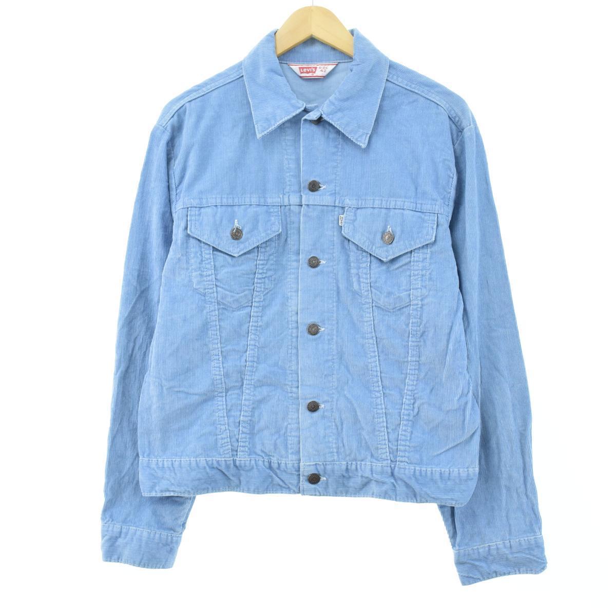 登場! ネイビー コーデュロイジャケット 70年代Vintage LEVI'S 割引設定 Levi's ジャケット コーデュロイ リーバイス Gジャン/デニムジャケット