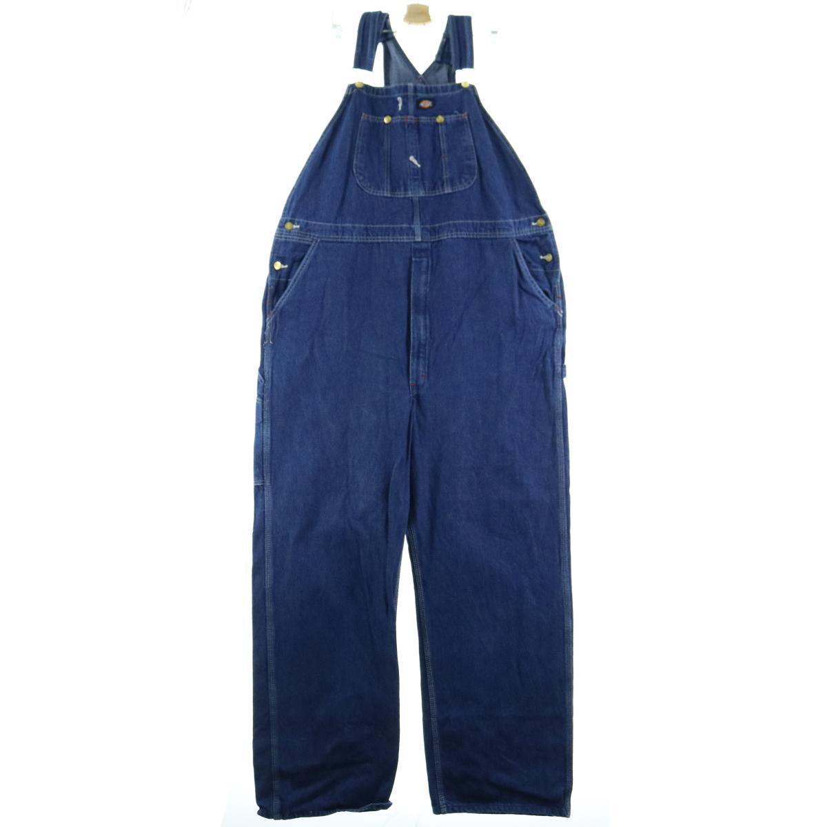 ビッグサイズ ディッキーズ Dickies デニムオーバーオール メンズw44 /eaa112792 【201217】【SS2103】【2b10f】【SS2106】【SS2109】