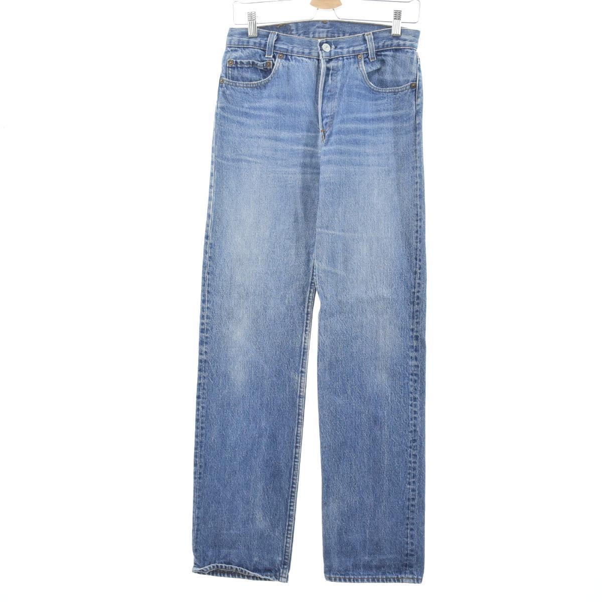 80年代 リーバイス Levi S 701 0117 ジーンズ ストレートデニムパンツ Usa製 レディースl W28 ヴィンテージ Eaa 12 ストレートデニムパンツ 古着屋jam ジャム
