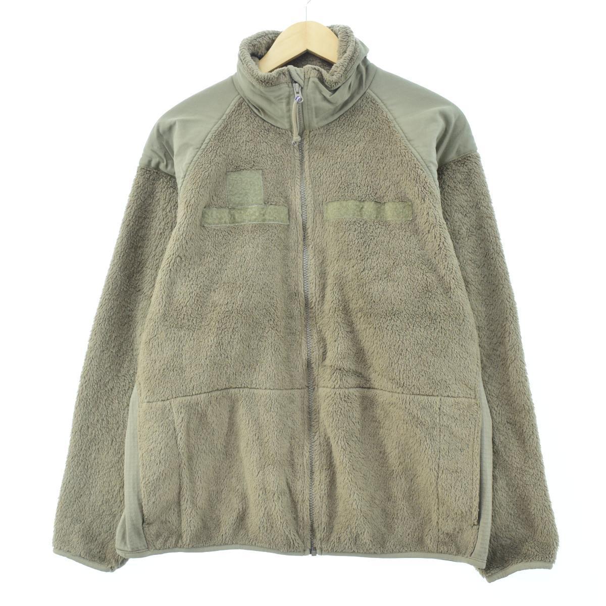 13年納品 米軍実品 ECWCS GEN3 LEVEL3 コヨーテブラウン ミリタリー フリースジャケット USA製 MEDIUM REGULA メンズM /eaa109348 【中古】 【201219】