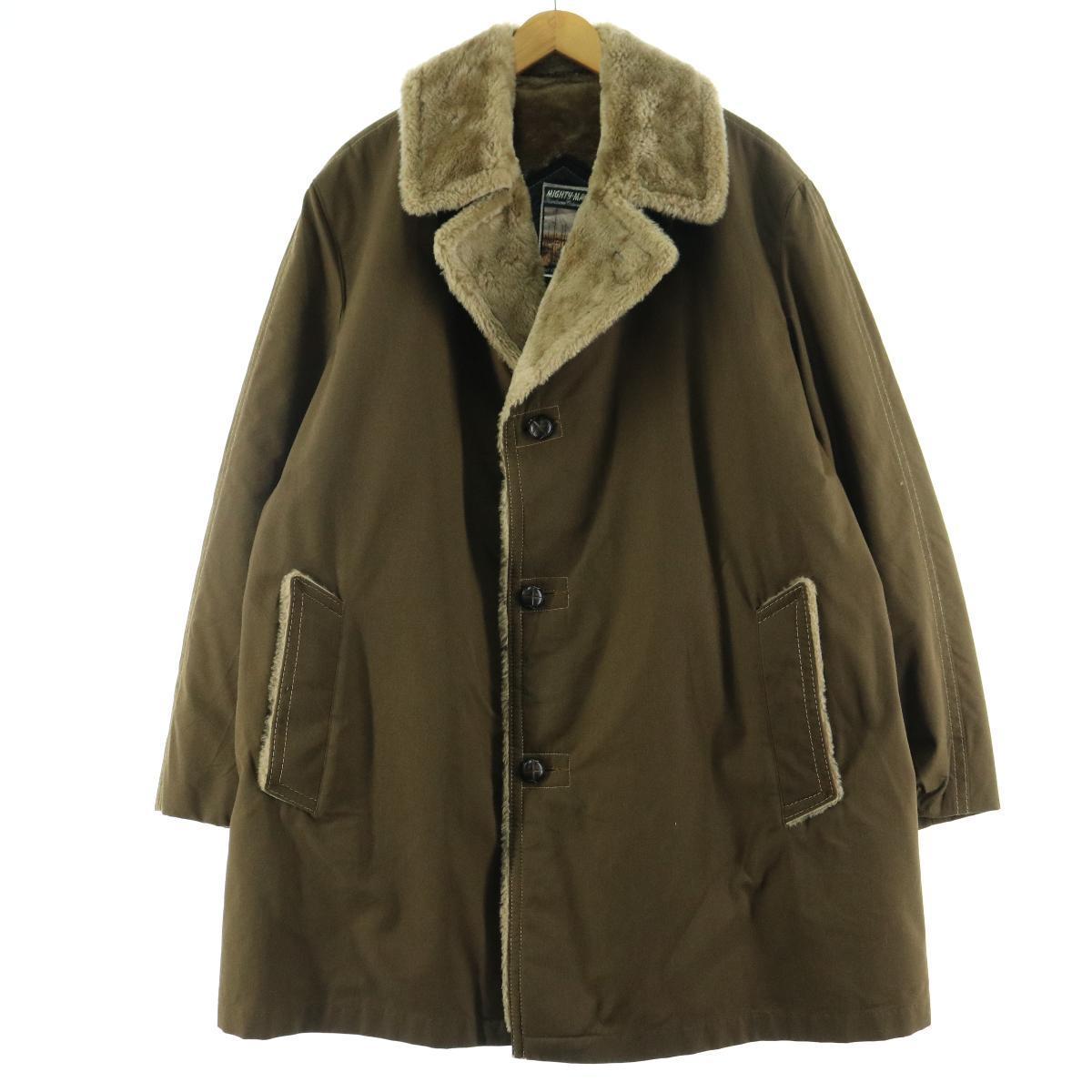 70年代 マイティーマック Mighty Mac ボアコート メンズl ヴィンテージ Eaa 1225 その他コート 古着屋jam ジャム