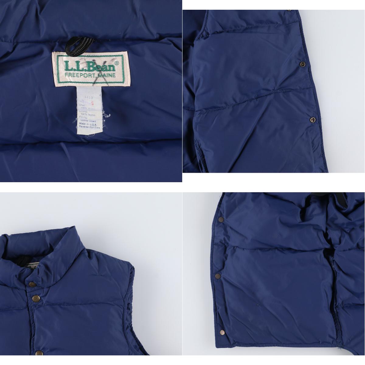 70~80年代 エルエルビーン L.L.Bean グースダウンベスト USA製 メンズS ヴィンテージ /eaa111194 【中古】 【201225】