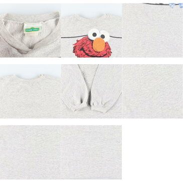 セサミストリート SESAME STREET ELMO エルモ スウェットワンピース レディースXL /eaa114342 【中古】 【201231】
