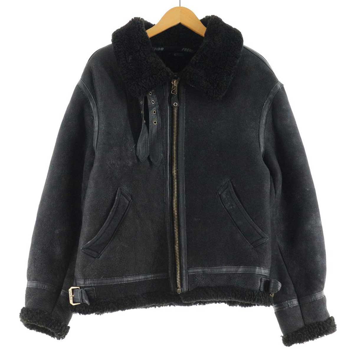 アヴィレックス Avirex B 3タイプ シープスキン ムートンフライトジャケット Usa製 L メンズl Eaa 1228 フライトジャケット 古着屋jam ジャム