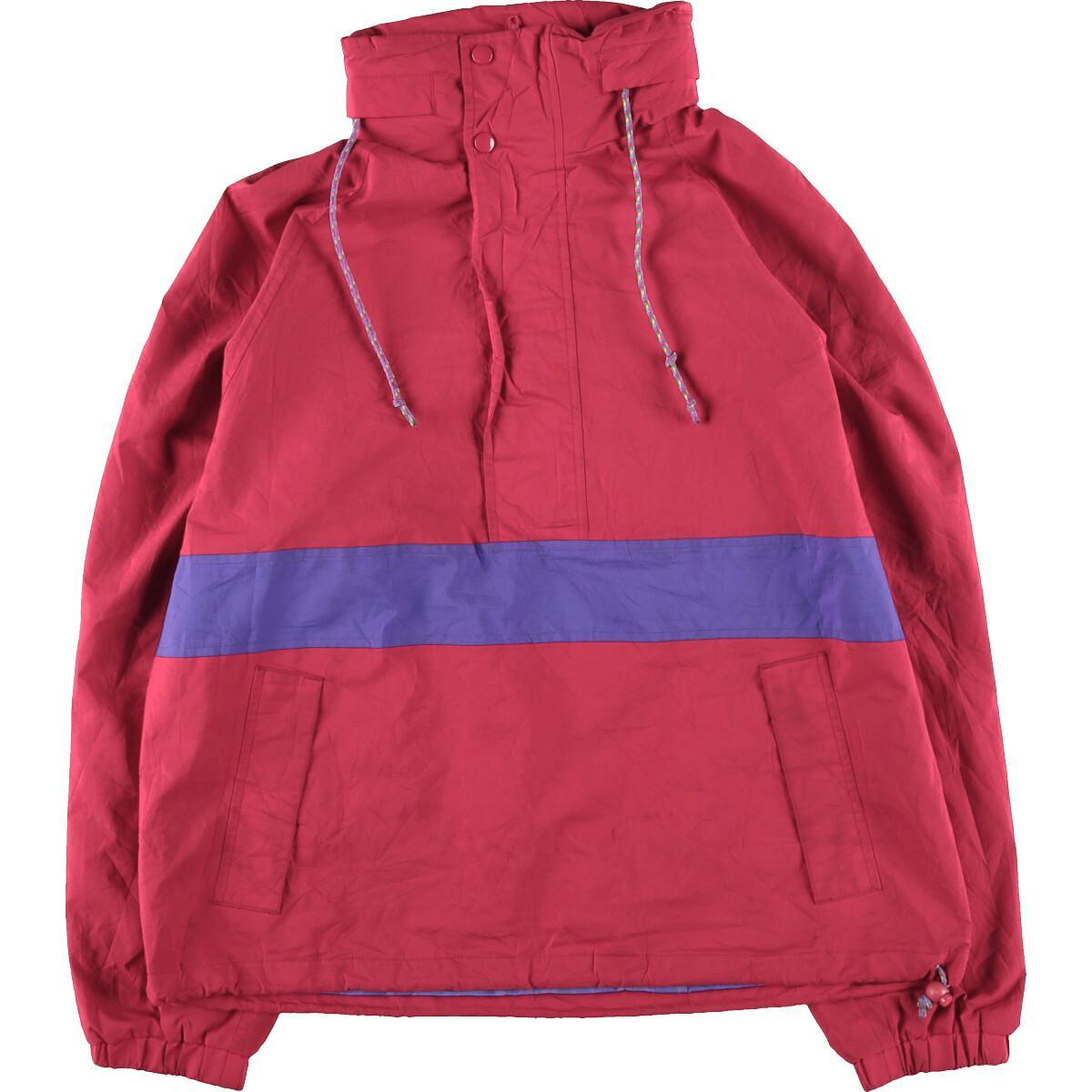 80 90年代 エディーバウアー Eddie Bauer フード収納型 アノラックパーカー メンズl ヴィンテージ Eaa 1231 Ss2103 2b10f マウンテンパーカー 古着屋jam ジャム