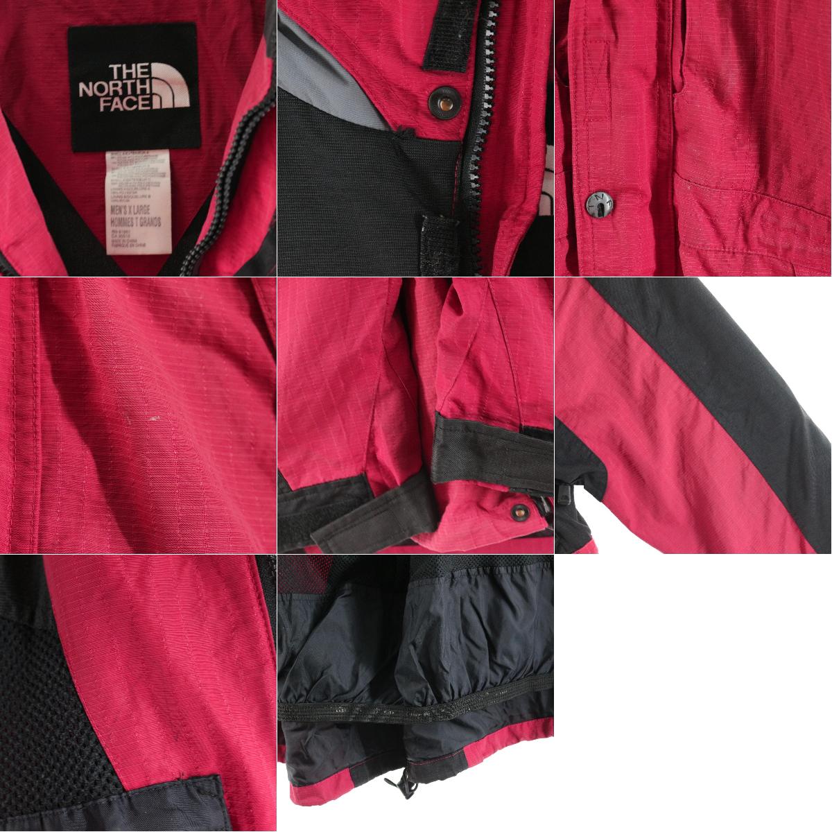 90年代 ザノースフェイス THE NORTH FACE フード収納型 マウンテンパーカー メンズXL ヴィンテージ /eaa116298 【中古】 【210101】