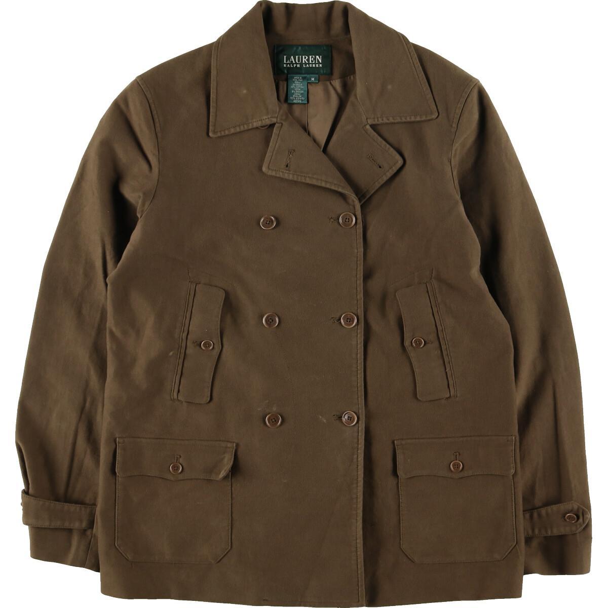 古着 ラルフローレン Ralph Lauren LAUREN ローレン ピーコート Pコート レディースL /eaa116526 【210101】