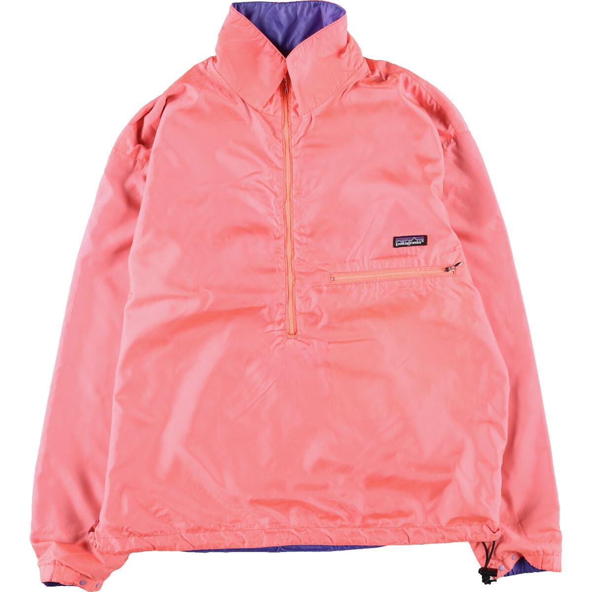 99年製 パタゴニア Patagonia 83261 F9 リバーシブル ハーフジップ ナイロンプルオーバー USA製 メンズL /eaa116719 【210101】【SS2103】【2b10f】 99年製 パタゴニア Patagonia 83261 F9 リバーシブル ハーフジップ ナイロンプルオーバー USA製 メンズL /eaa116719 【210101】【SS2103】【2b10f】