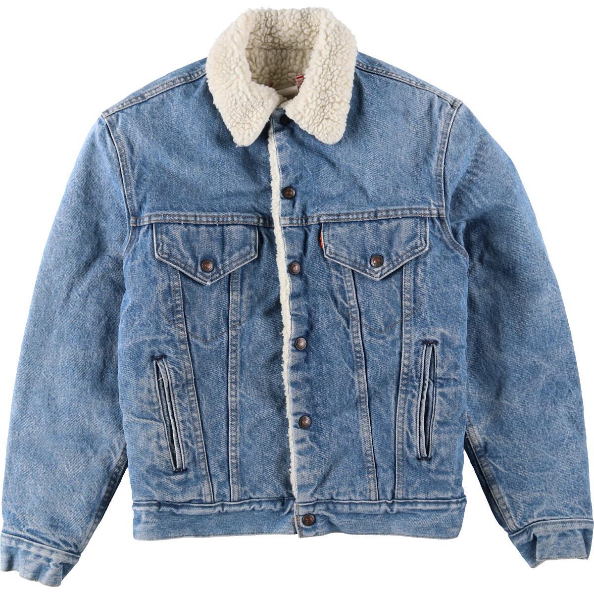 70年代 リーバイス Levi S デニムボアジャケット Usa製 36 メンズs ヴィンテージ Eaa ボアジャケット 古着屋jam ジャム
