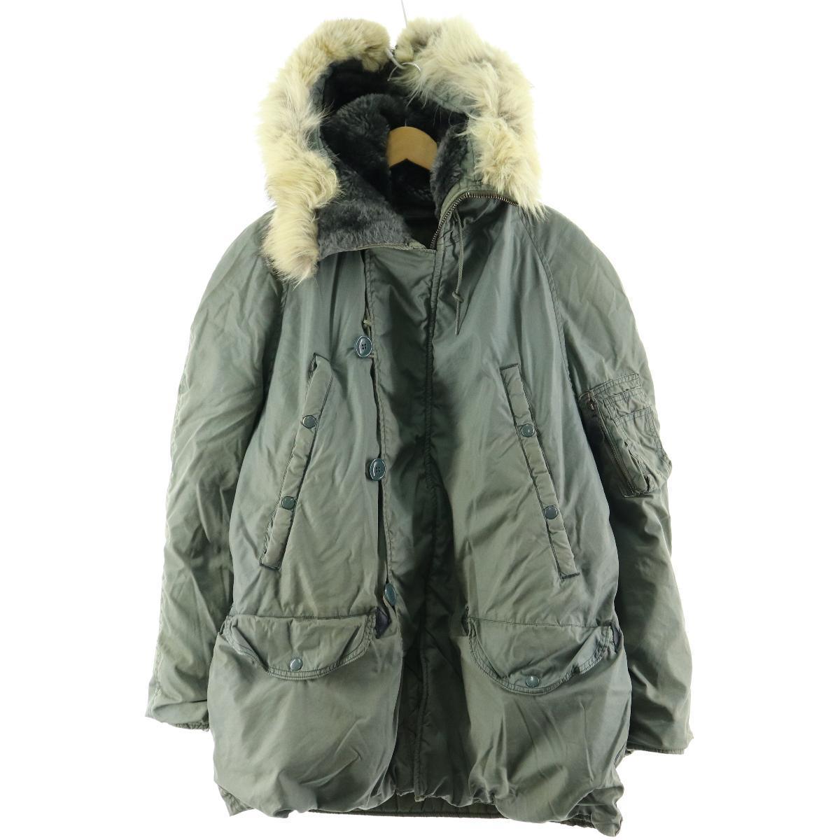 古着 雰囲気系 米軍 N 3b コヨーテファー ミリタリー フライトジャケット メンズl ヴィンテージ Eaa Ss2112 ミリタリージャケット 古着屋jam ジャム