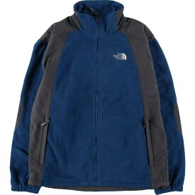 90年代 ザノースフェイス THE NORTH FACE ナイロンxフリースジャケット