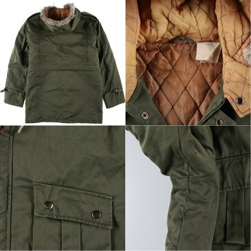 UNKNOWN フェイクファー付きフード 中綿マウンテンパーカー メンズM ヴィンテージ /eaa119908 【中古】 【210118】