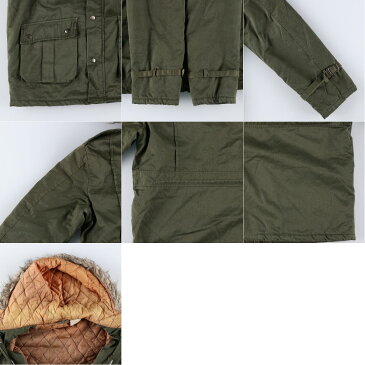 UNKNOWN フェイクファー付きフード 中綿マウンテンパーカー メンズM ヴィンテージ /eaa119908 【中古】 【210118】