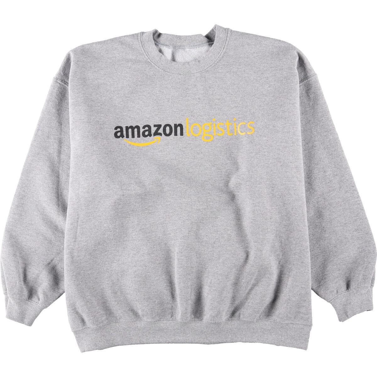 Amazon Logistics プリントスウェットシャツ トレーナー メンズl Eaa トレーナー 古着屋jam ジャム Amazon Logistics プリントスウェットシャツ トレーナー メンズl Eaa トレーナー 古着屋jam ジャム