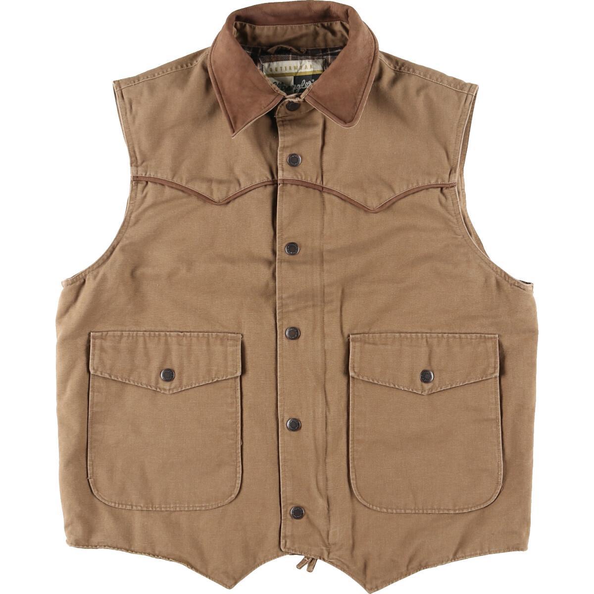 ラングラー Wrangler ウエスタンヨーク 中綿ベスト メンズl Eaa ダウン 中綿ベスト 古着屋jam ジャム ラングラー Wrangler ウエスタンヨーク 中綿ベスト メンズl Eaa ダウン 中綿ベスト 古着屋jam ジャム