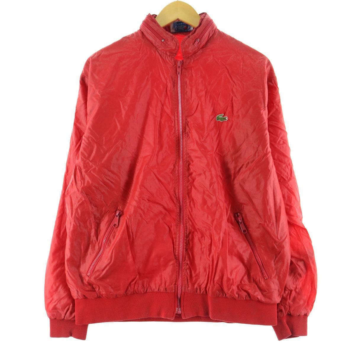 古着 70~80年代 ラコステ LACOSTE IZOD フード収納型 ナイロンジャケット メンズL ヴィンテージ /eaa121185 【210121】【SS2106】【SS2109】【SS2112】【HNY22】【SS2201】【SS2206】