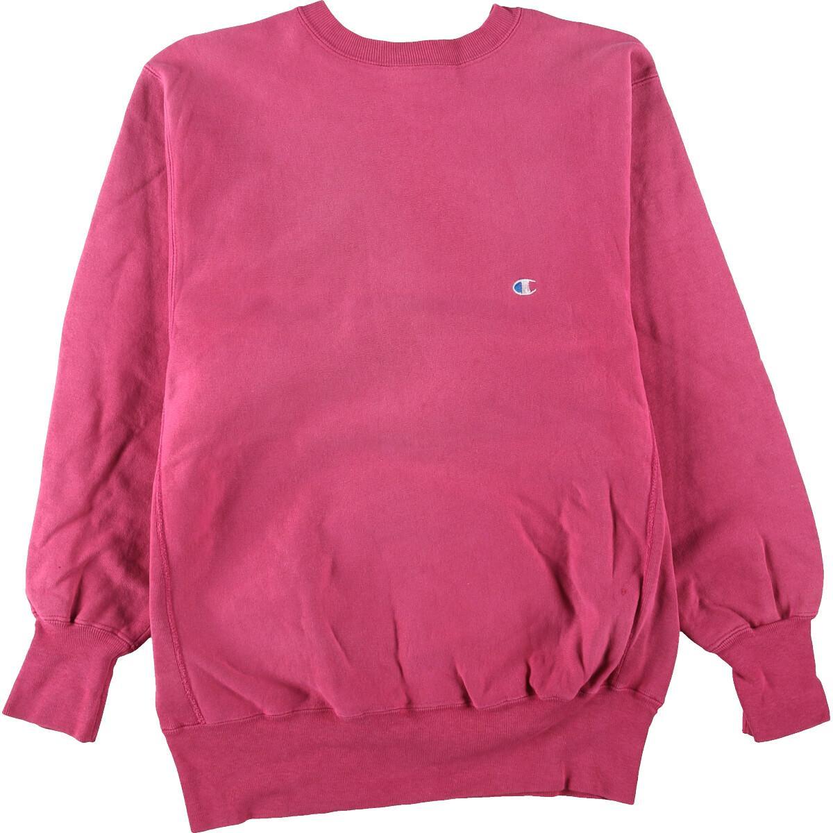 大きな割引 トレーナー リバースウィーブ チャンピオン Usa古着 スウェット ピンク 90 スウェット Labelians Fr