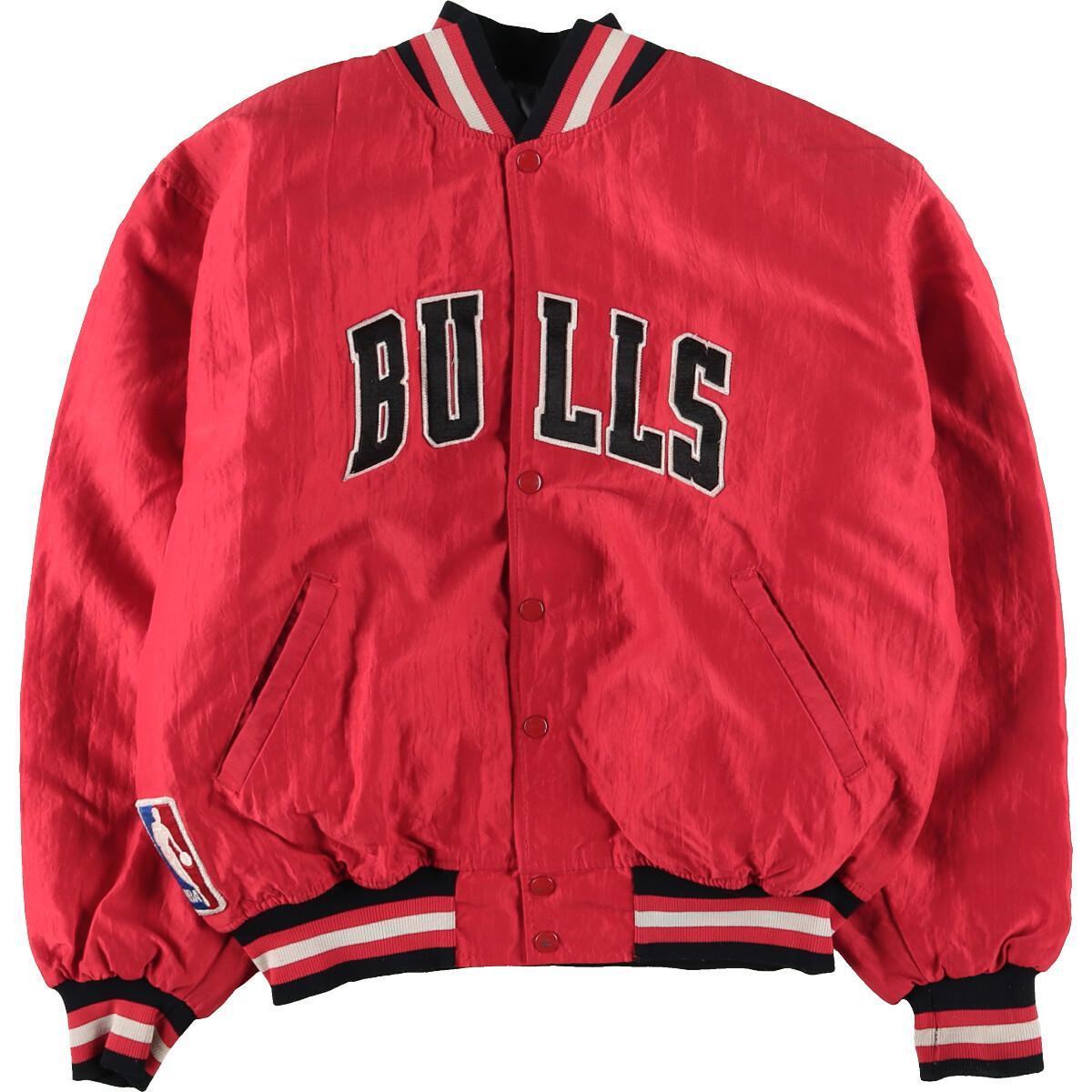古着 90s NBA シカゴ ブルズ BULLS ジャケット ナイロン 85％以上節約