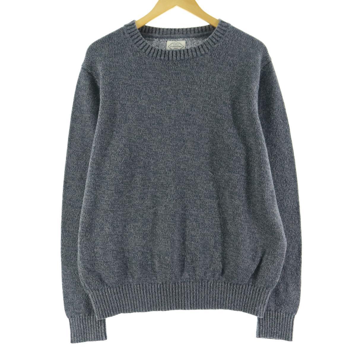 古着 St John S Bay コットンニットセーター メンズxl Eaa Ss2109 クルーネックセーター 古着屋jam ジャム