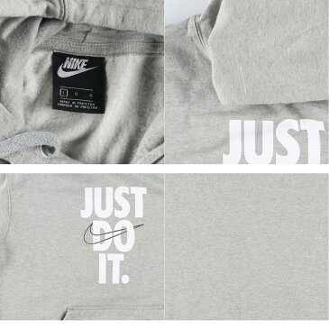 ナイキ NIKE JUST DO IT スウェットプルオーバーパーカー メンズL /eaa123297 【中古】 【210128】
