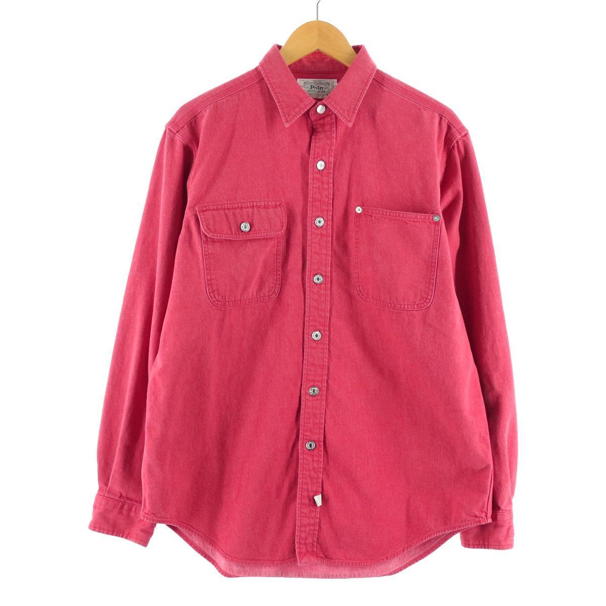 古着 80年代 ラルフローレン Ralph Lauren Polo Ralph Lauren 白タグ 長袖 カラーデニムシャツ メンズl ヴィンテージ Eaa 2b10f Ss2109 デニムシャツ 古着屋jam ジャム 古着 80年代 ラルフローレン Ralph Lauren Polo Ralph Lauren 白タグ 長袖 カラーデニムシャツ メンズl ヴィンテージ Eaa 2b10f Ss2109 デニムシャツ 古着屋jam ジャム