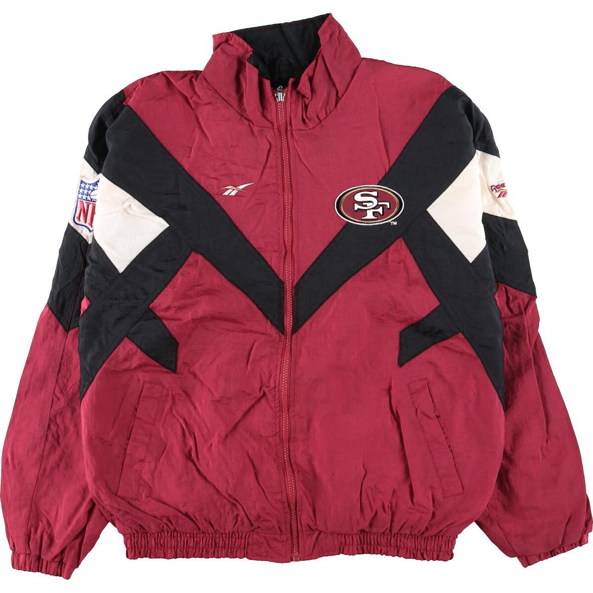 90年代 リーボック Reebok NFL SAN FRANCISCO 49ERS サンフランシスコフォーティナイナーズ ナイロンジャケット メンズL ヴィンテージ /eaa121910 【210130】 ナイロンジャケット・ウインドブレーカー 古着屋JAM(ジャム) 90年代 リーボック Reebok NFL SAN FRANCISCO 49ERS サンフランシスコフォーティナイナーズ ナイロンジャケット メンズL ヴィンテージ /eaa121910 【210130】 ナイロンジャケット・ウインドブレーカー 古着屋JAM(ジャム)