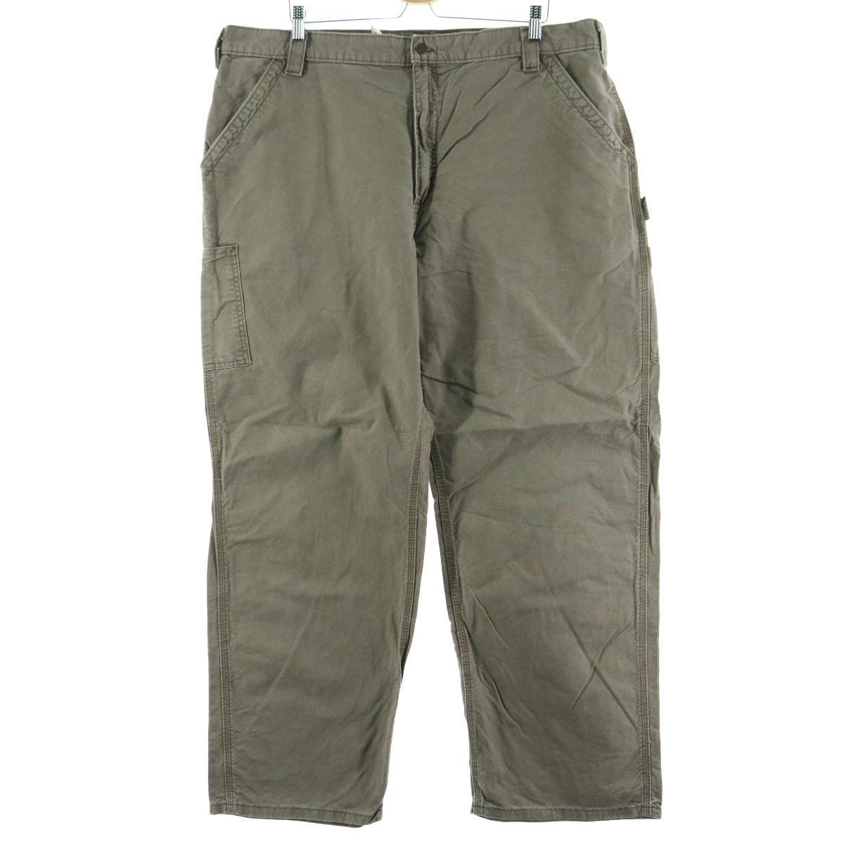 ビッグサイズ カーハート Carhartt Dungaree Fit ダック地 ペインターパンツ メンズw41 /eaa123669 【中古】 【210130】