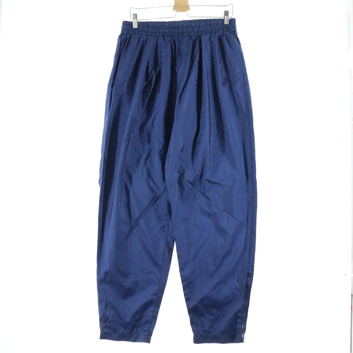 90年代 ナイキ NIKE ウォームアップパンツ ナイロンパンツ メンズL ヴィンテージ /eaa126074 【中古】 【210130】