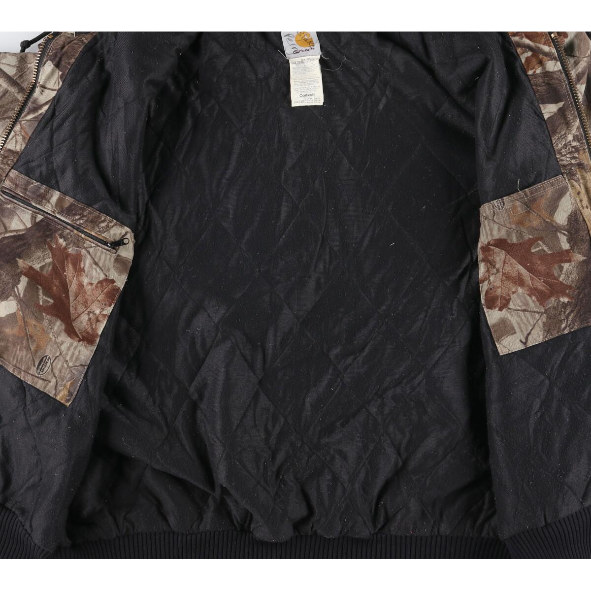 カーハート Carhartt アクティブジャケット リアルツリーカモ 迷彩 ダック地フルジップパーカー メンズXL /eaa125748 【210131】 カーハート Carhartt アクティブジャケット リアルツリーカモ 迷彩 ダック地フルジップパーカー メンズXL /eaa125748 【210131】