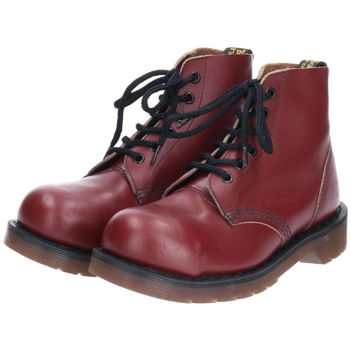 古着 ドクターマーチン Dr Martens 6ホールブーツ 英国製 Uk3 レディース21 5cm Saa Ss2112 Kf2112 Ss21 Md2112 Hny22 Ss23 2buy23 レースアップブーツ 古着屋jam ジャム