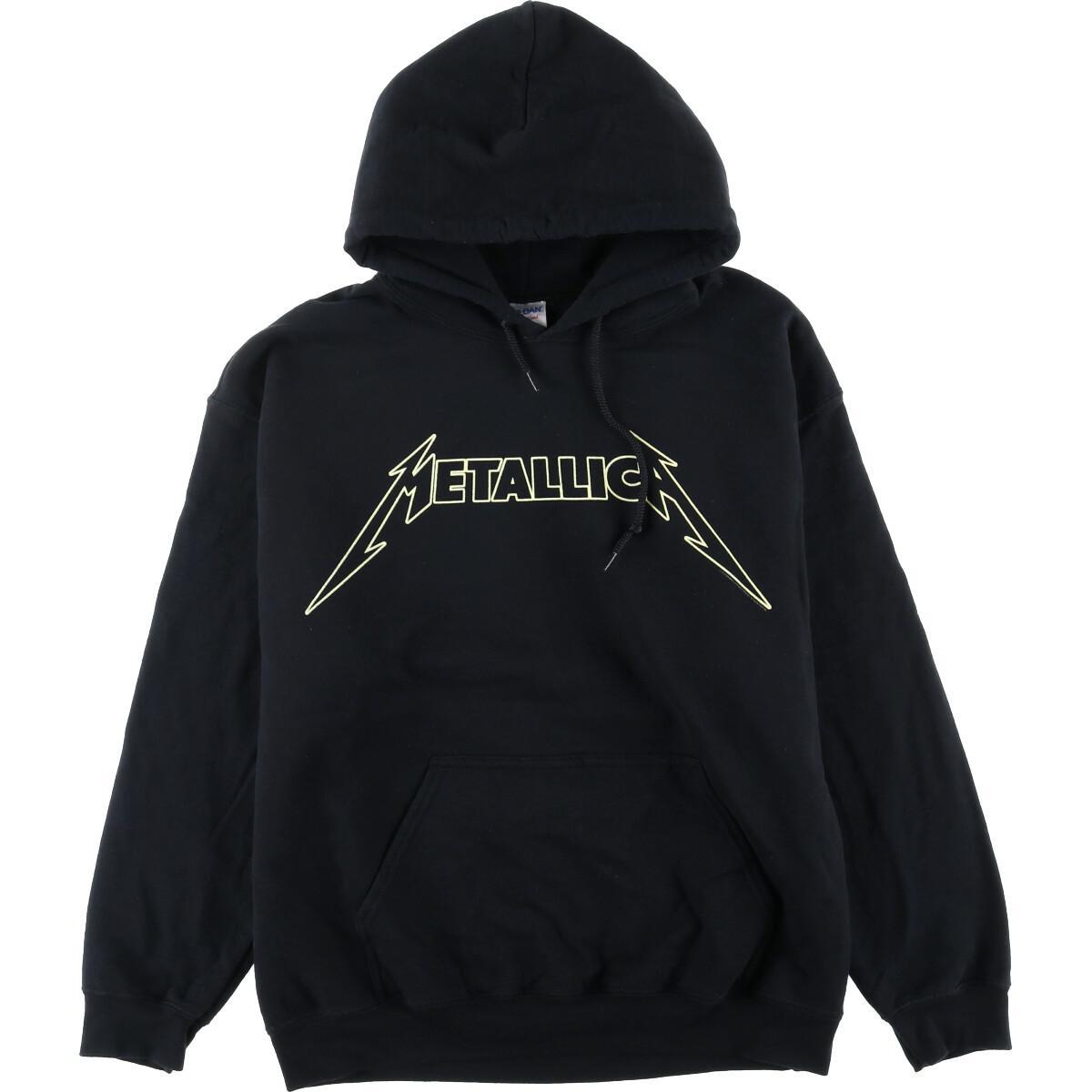 ギルダン Gildan Metallica メタリカ バンド スウェットプルオーバーパーカー メンズl Eaa 2101 パーカー 古着屋jam ジャム
