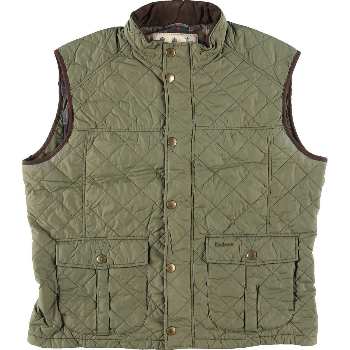 バブアー Barbour キルティングベスト メンズxl Eaa 2105 ダウン 中綿ベスト 古着屋jam ジャム