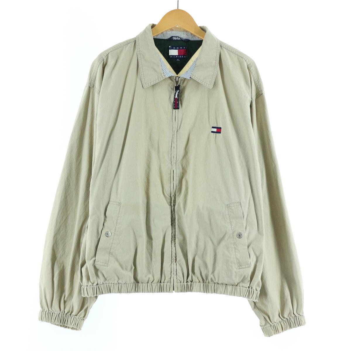 90年代 トミーヒルフィガー Tommy Hilfiger スイングトップ スポーツジャケット メンズxl ヴィンテージ Eaa 2105 2b10f スイングトップ 古着屋jam ジャム