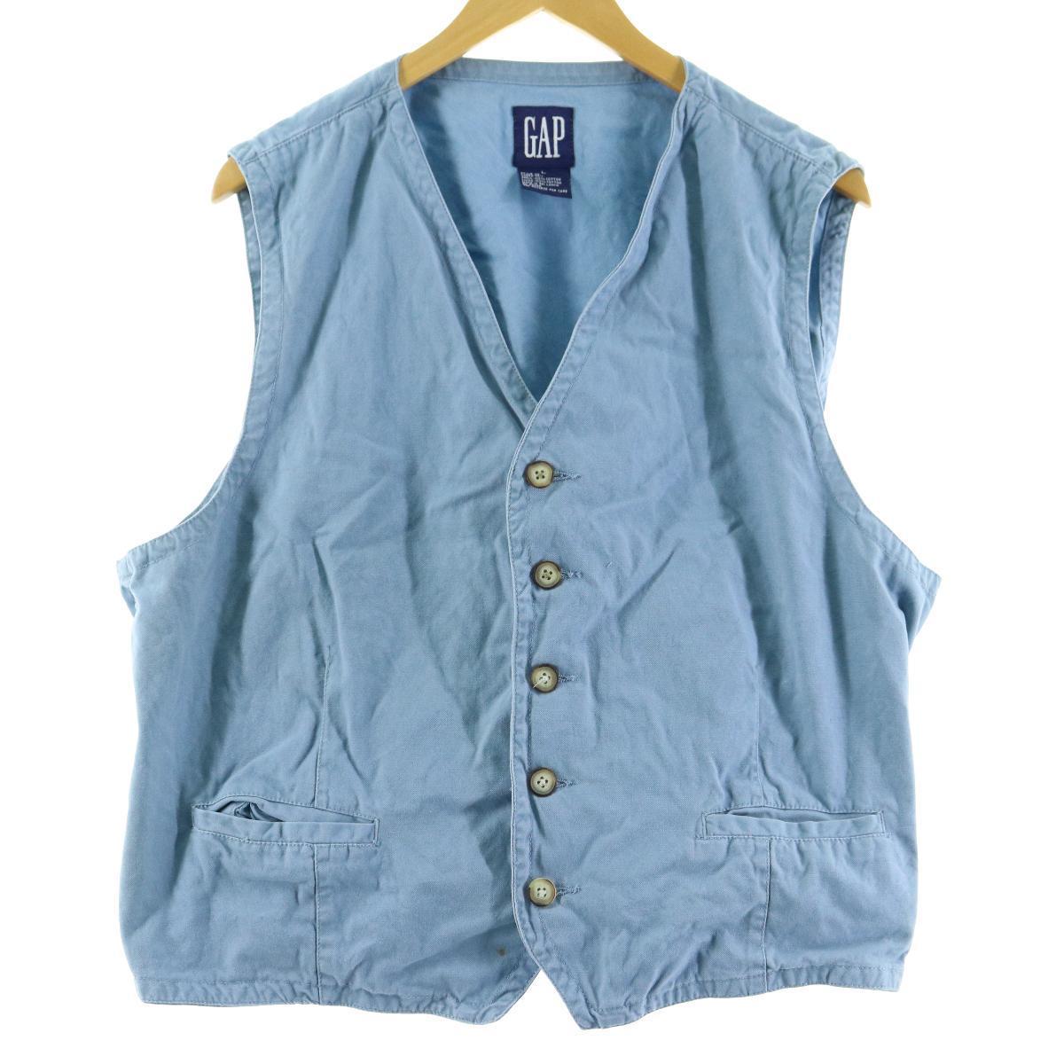 90年代 ギャップ Gap オールドギャップ ダック地ベスト メンズl ヴィンテージ Eaa 2106 その他ベスト 古着屋jam ジャム