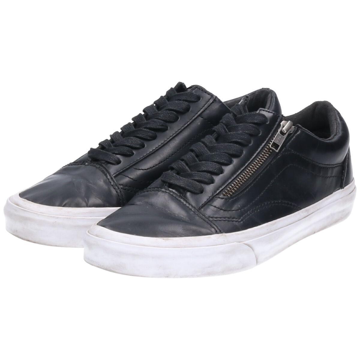 バンズ VANS OLD SKOOL サイドジップ オールドスクール スニーカー US6.5 レディース24.5cm /saa004603 【中古】 【210206】【2b10f】
